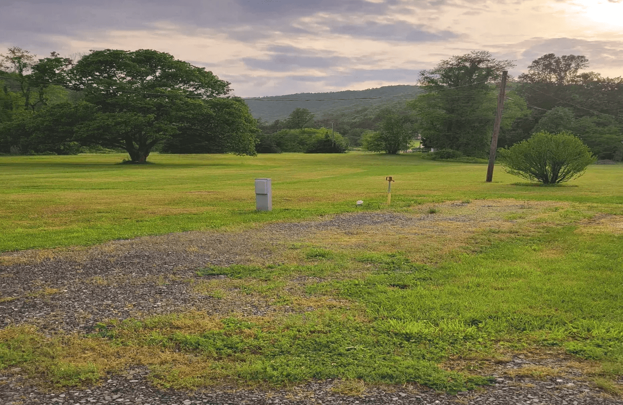 Empty lot showing RV Sites